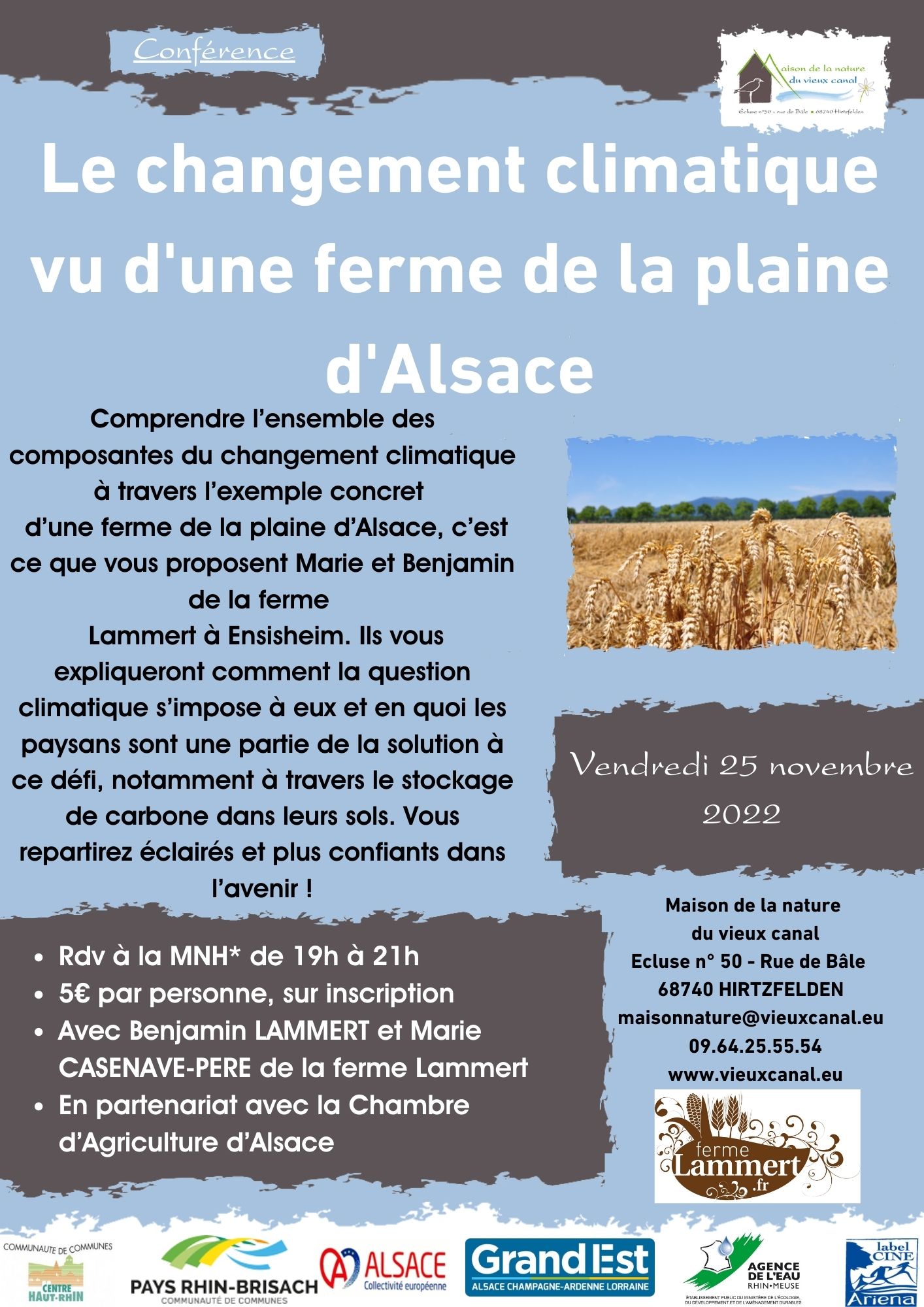 Le changement climatique vu d’une ferme de la plaine d’Alsace