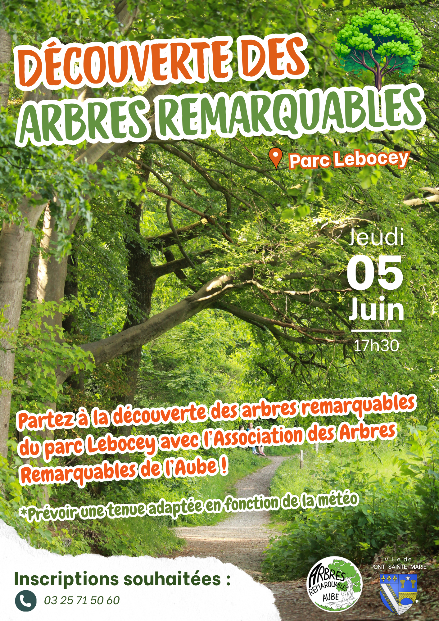 Visite guidée au Parc Lebocey